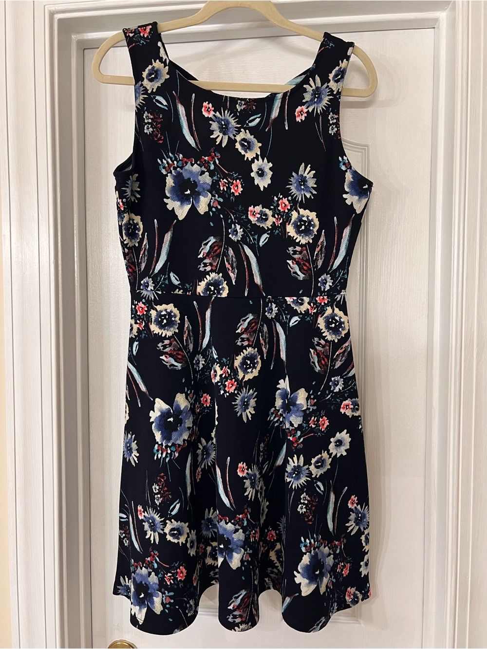 Kaileigh Feya Floral Knit Dress - Size Large